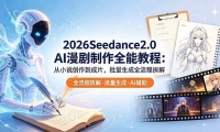 ��18537�ڣ�2026Seedance2.0 AI����ȫ�̳̣ܽ���С˵��������Ƭ����������ȫ���̲��