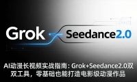 ��18153�ڣ�AI��������Ƶʵսָ�ϣ�Grok+Seedance2.0˫���ߣ������Ҳ�ܴ����Ӱ��������Ʒ